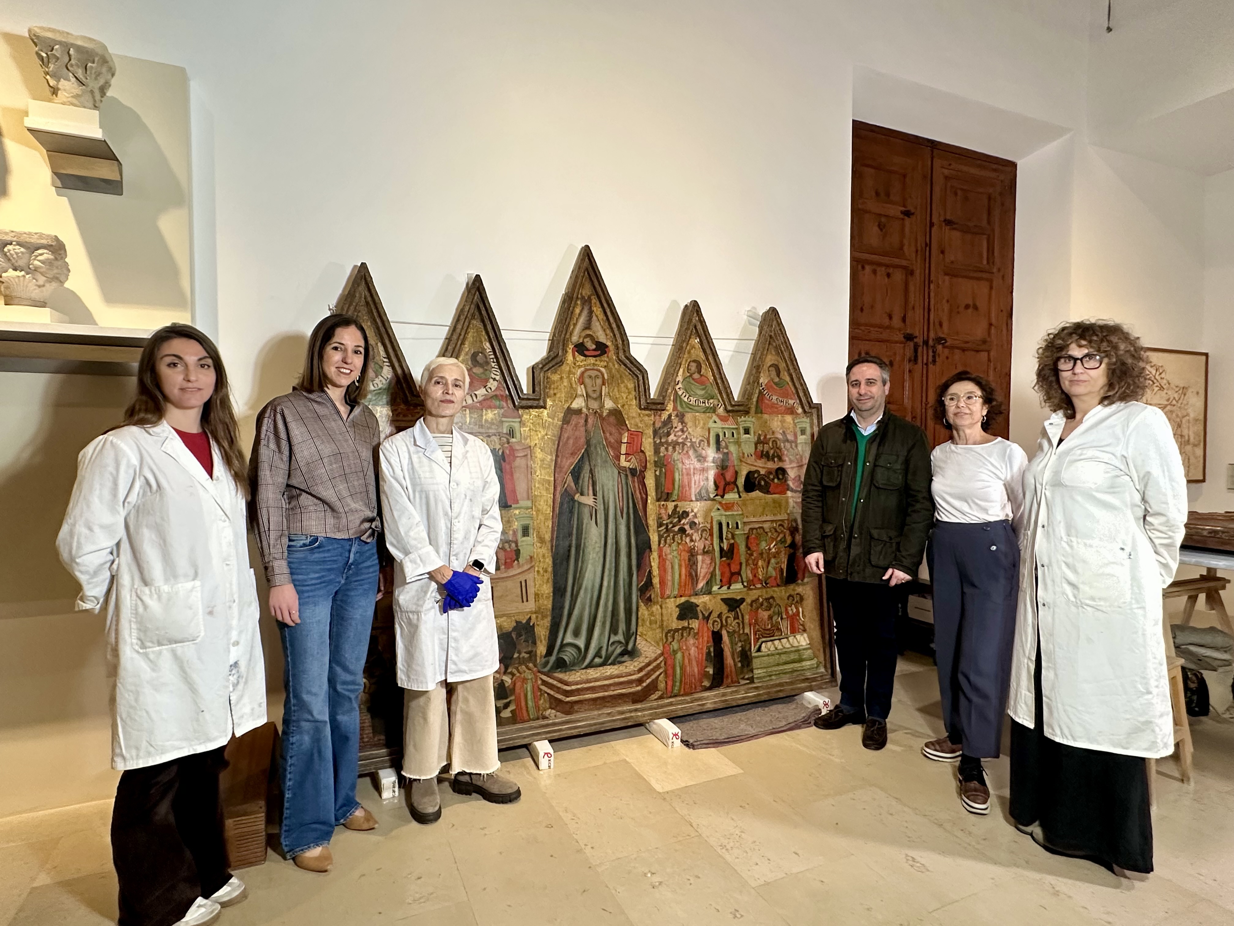 Restauració Retaule de santa Quitèria 