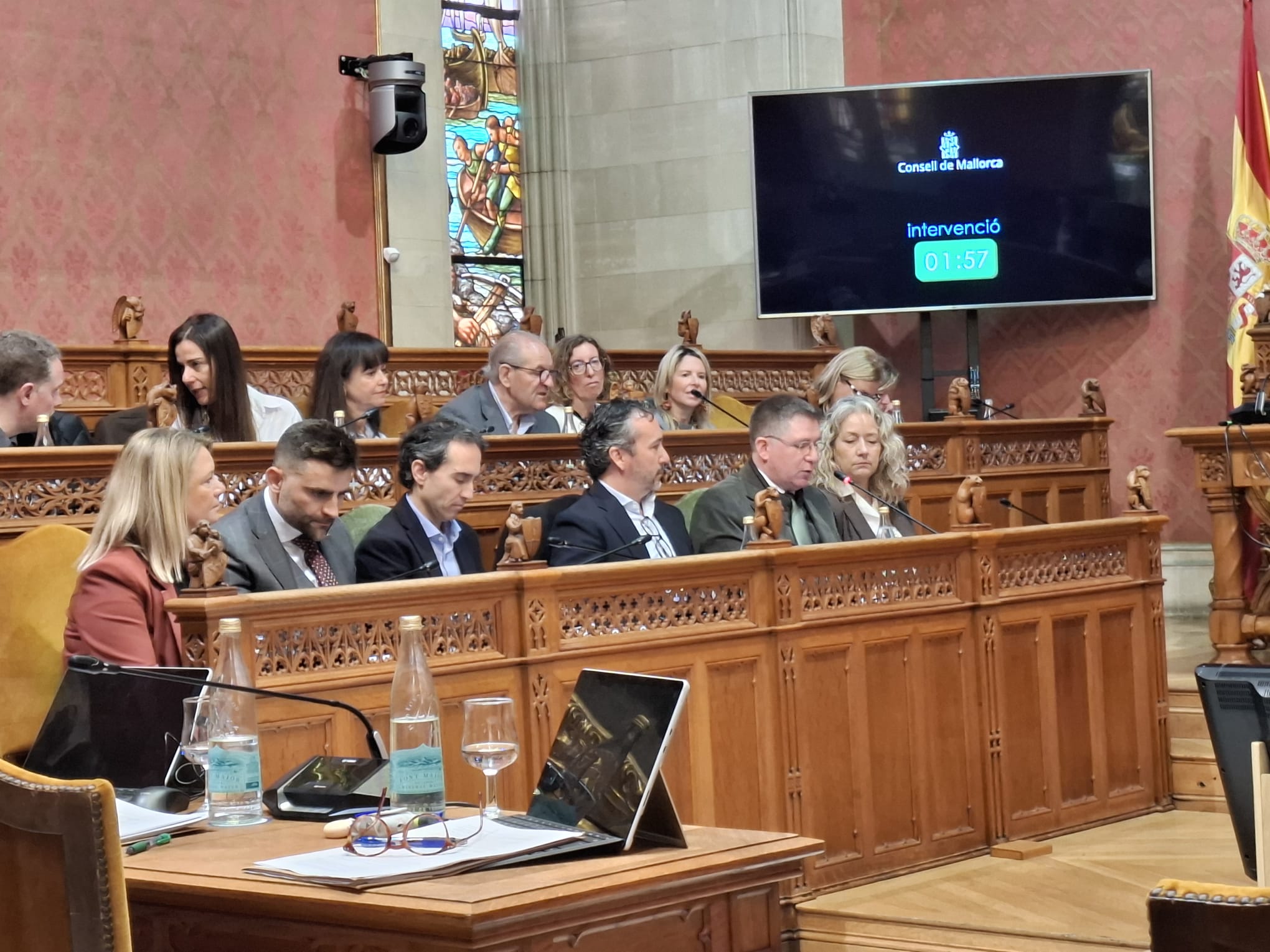 Imágenes del Pleno del Consell de Mallorca