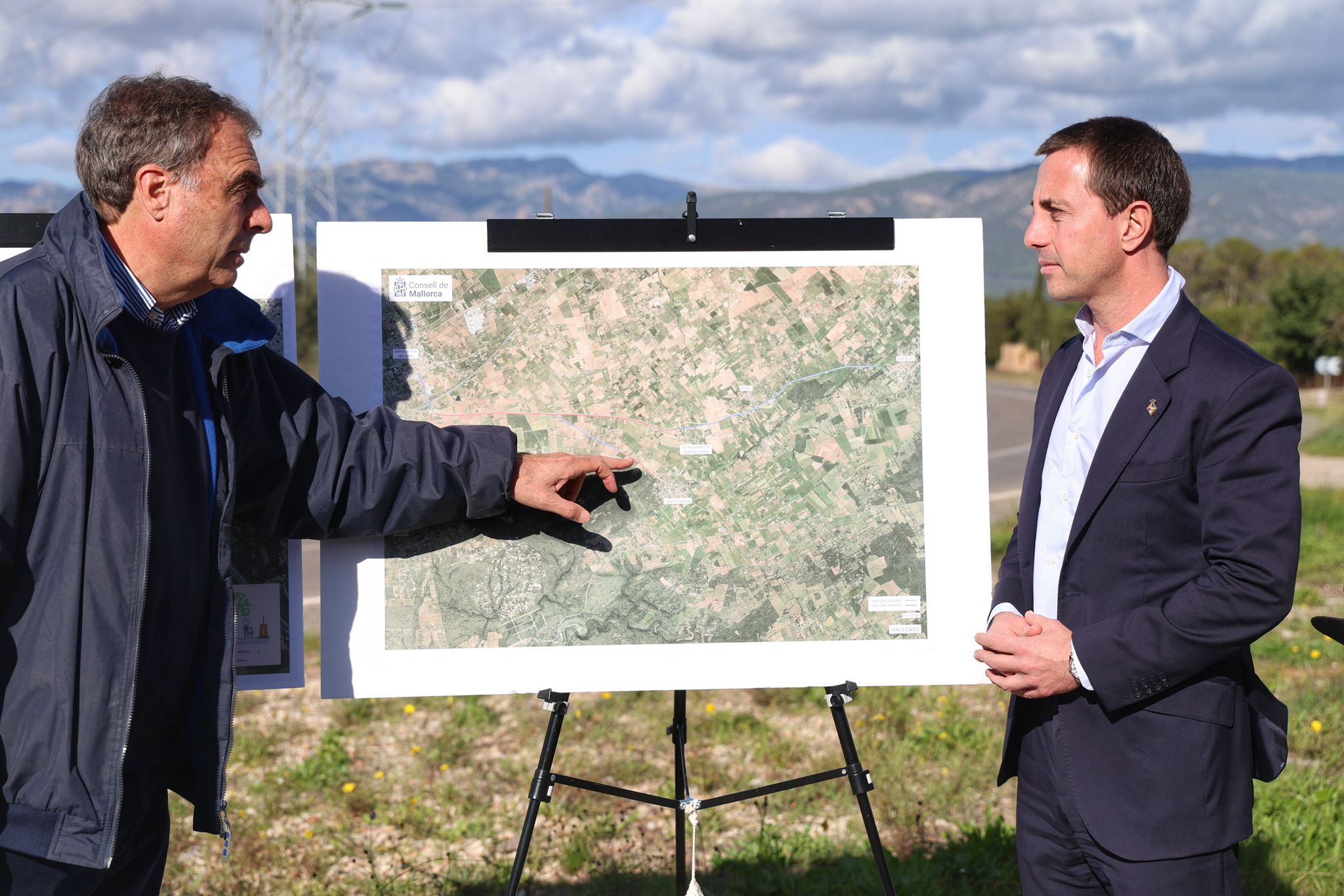Presentació del projecte del nou vial cívic entre Pòrtol i Santa Maria