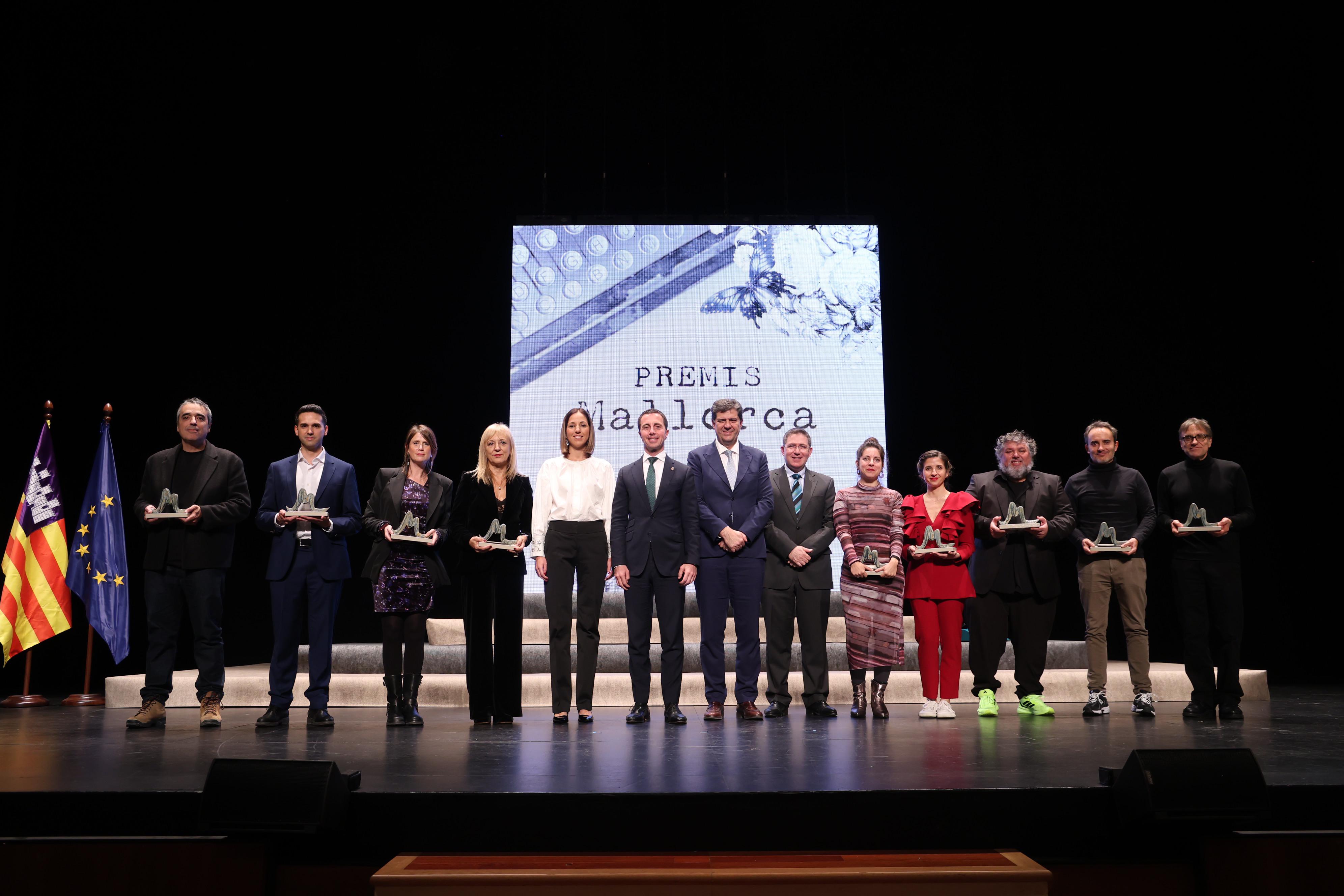 Guardonats Premis Mallorca 2024.