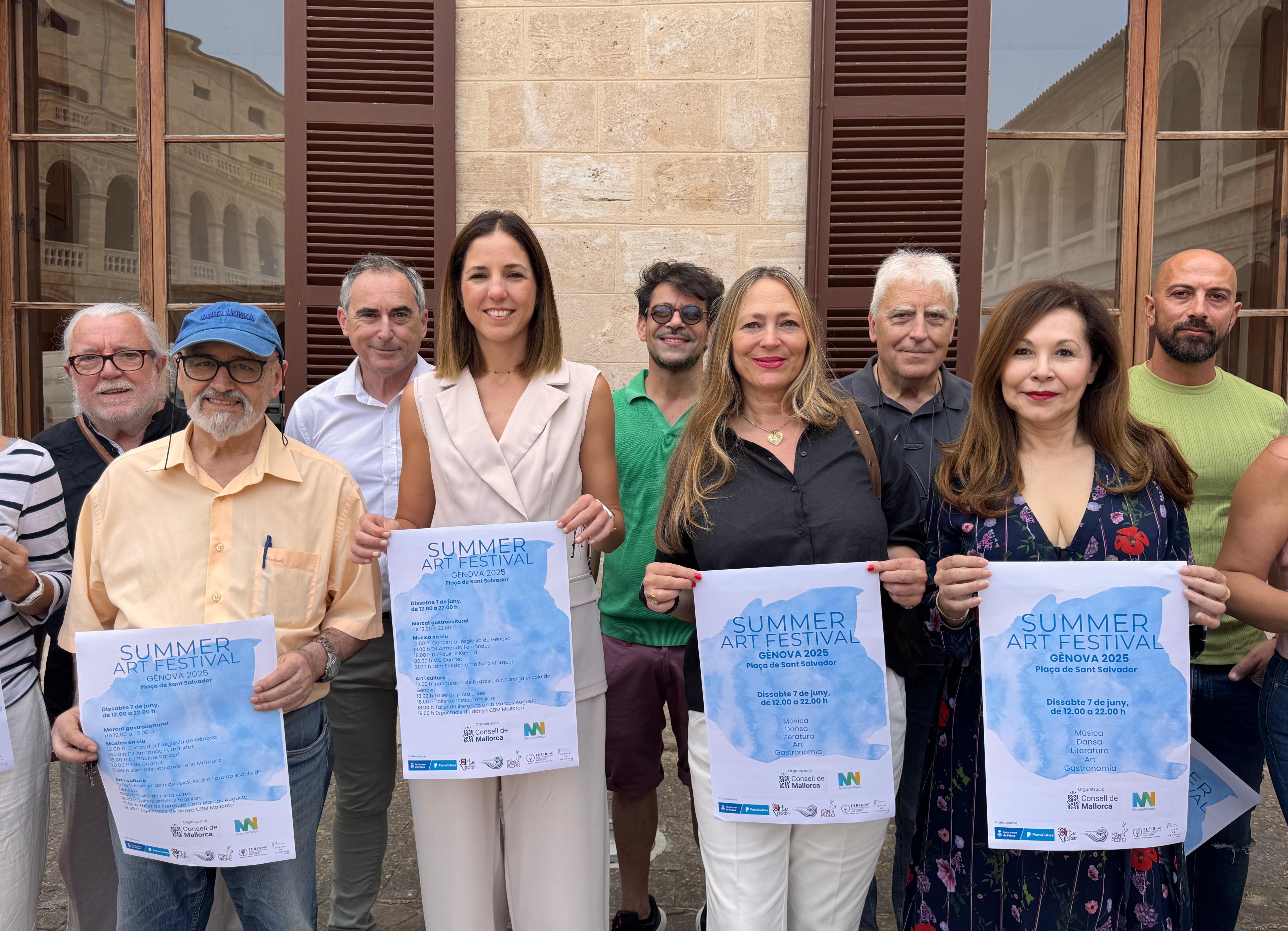 Presentación del Summer Art Festival en La Misericòrdia.