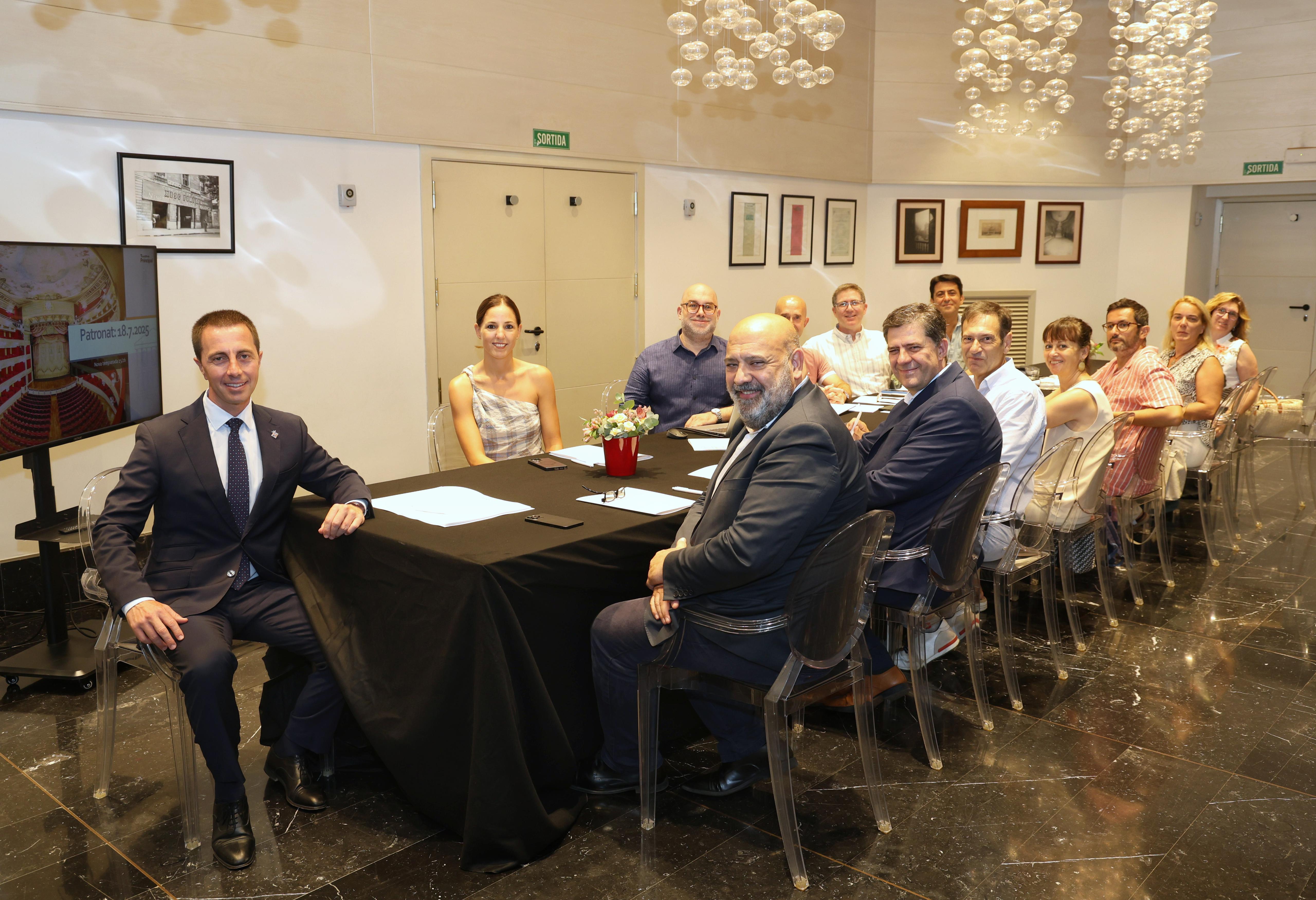Reunión del Patronato de la Fundació del Teatre Principal