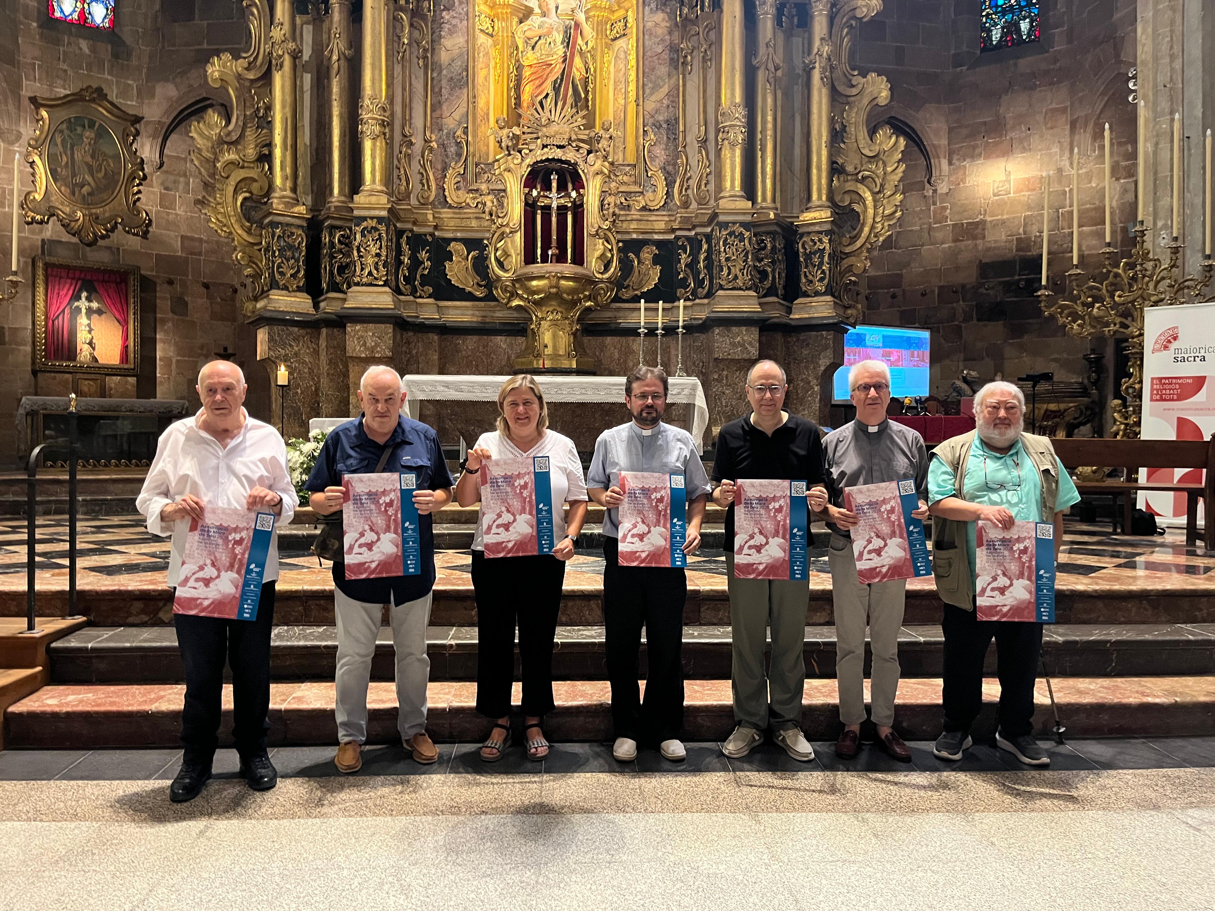 Presentació del programa de l’Assumpció 2025 a la Parròquia de Santa Creu 