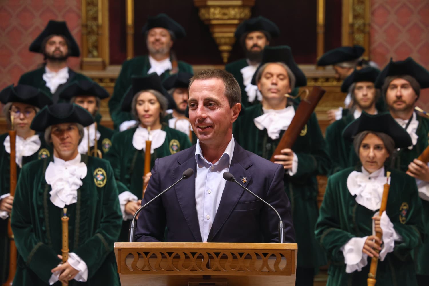 Presentación de la formación completa del Joch de Ministrils 