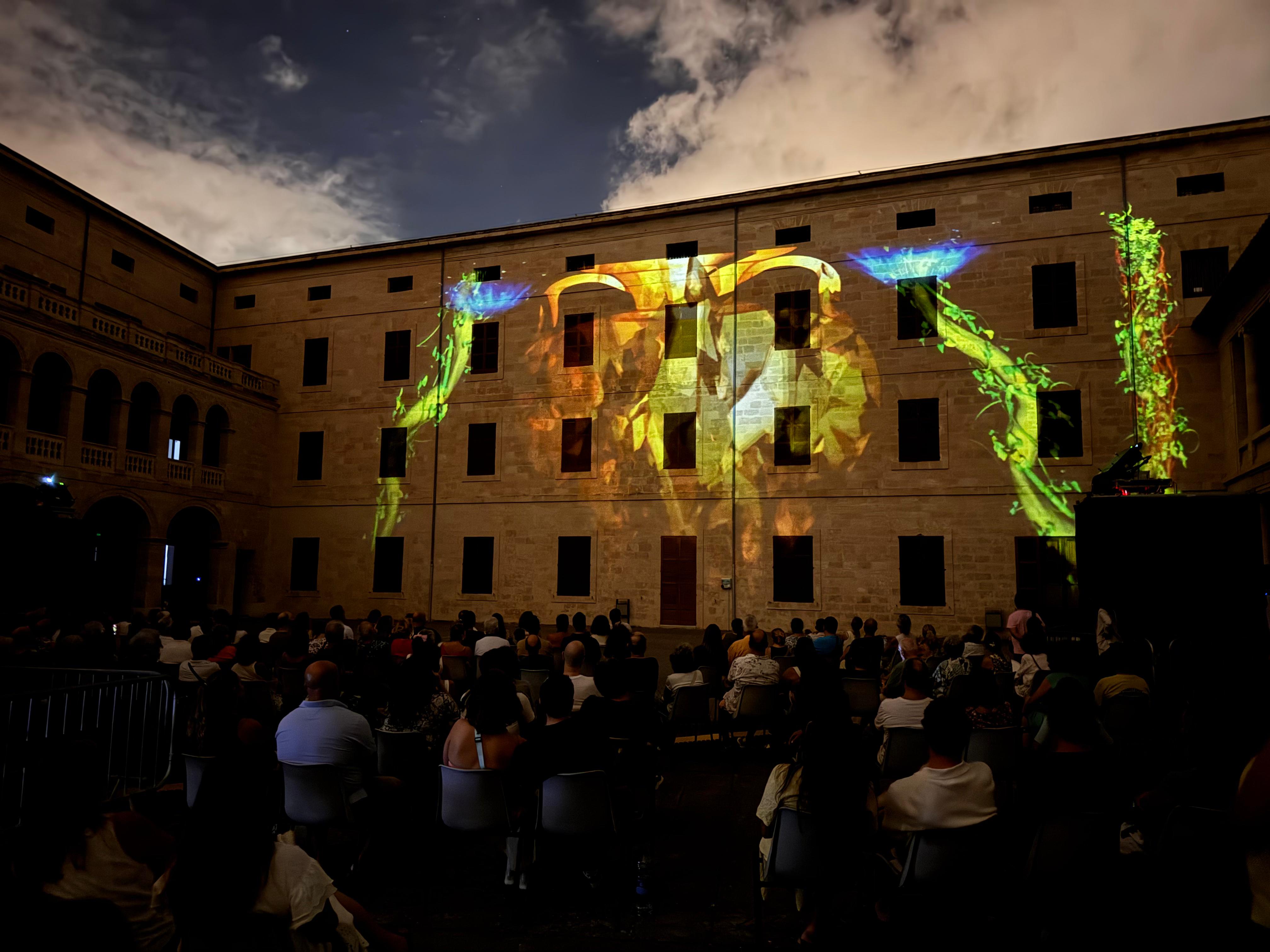 Espectáculo vídeo mapping 