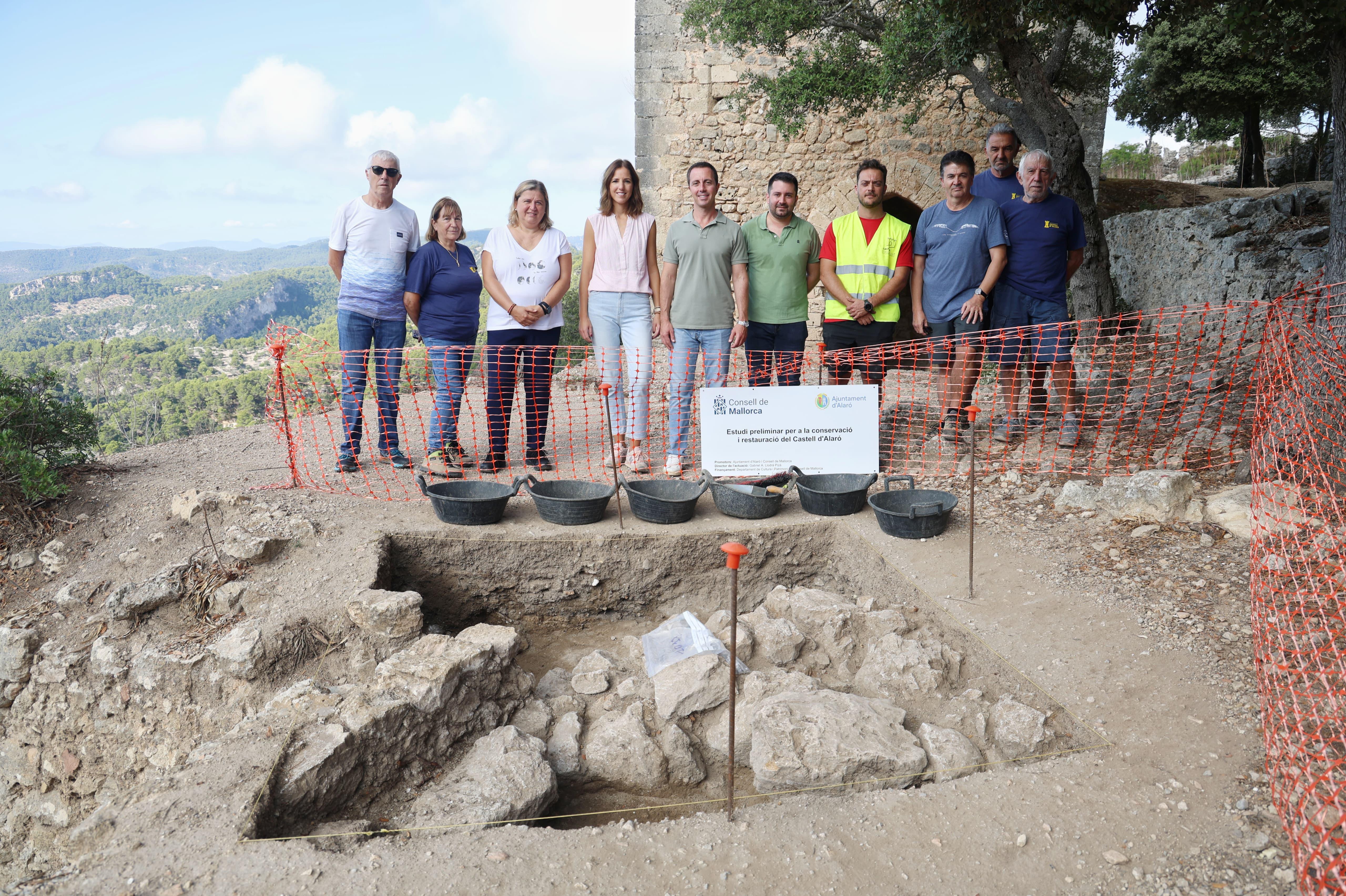 Visita al Castell d'Alaró
