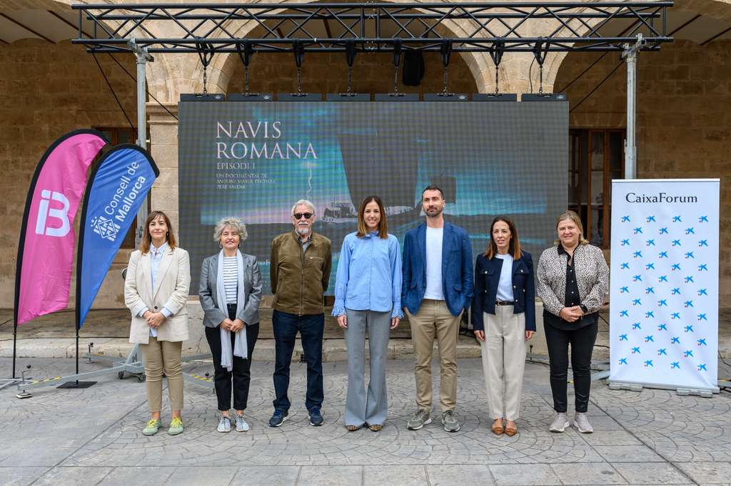 Presentación Navis Romana: un documental sobre el proyecto de extracción y conservación del pecio de Ses Fontanelles