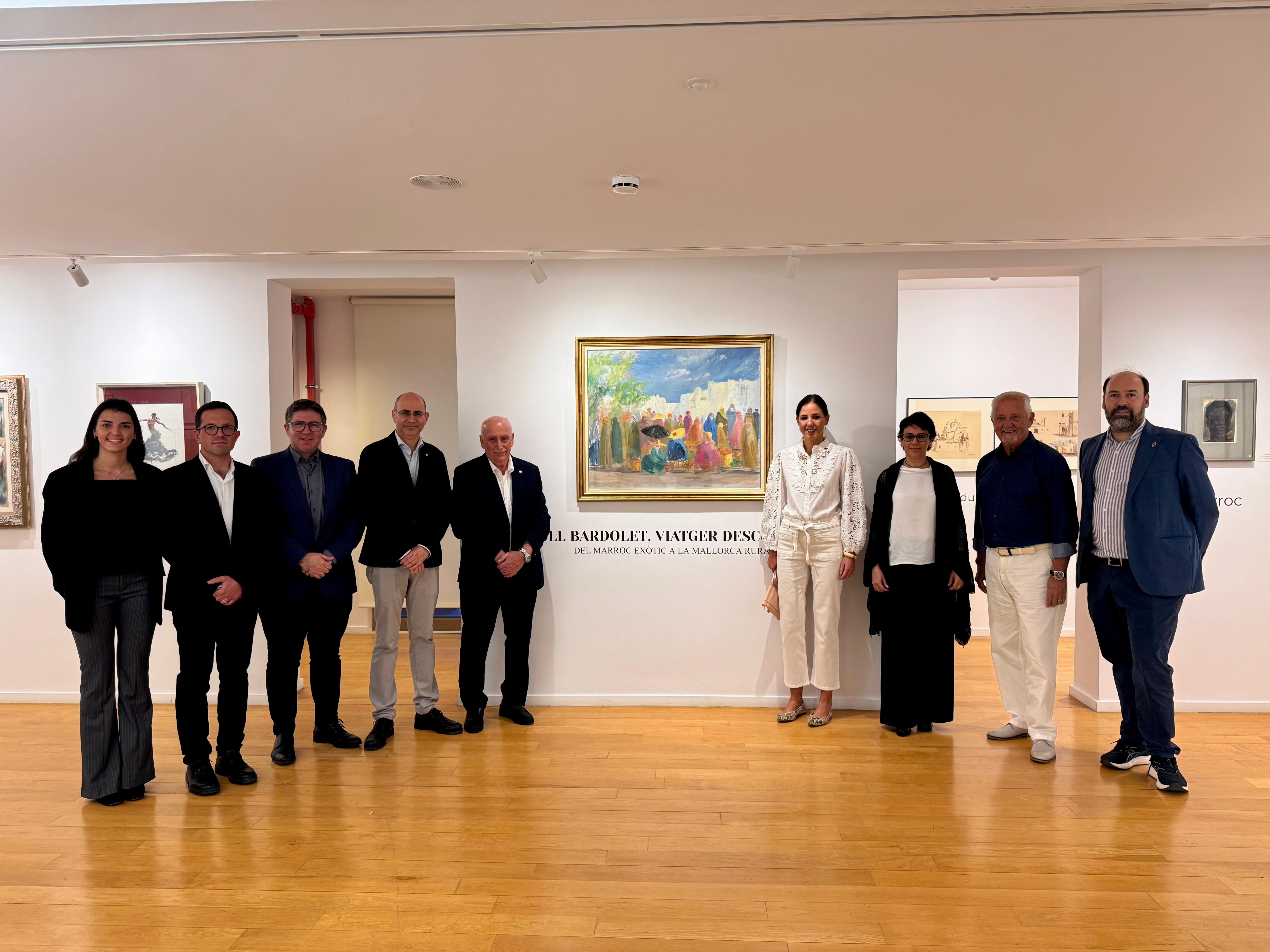 Inauguració de l'exposició «Coll Bardolet, viatger desconegut. Del Marroc exòtic a la Mallorca rural»