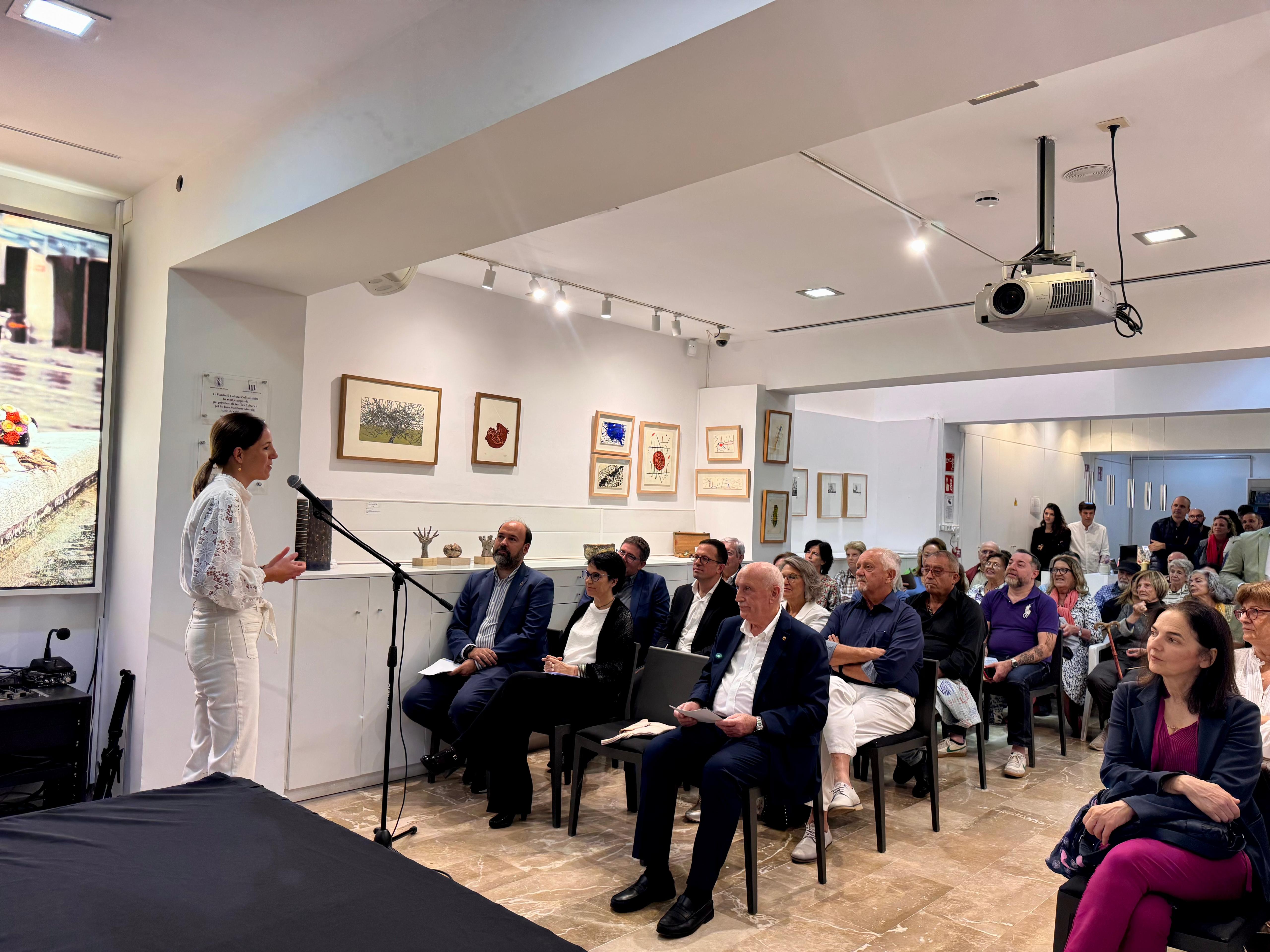La vicepresidenta i consellera de Cultura i Patrimoni, Antònia Roca