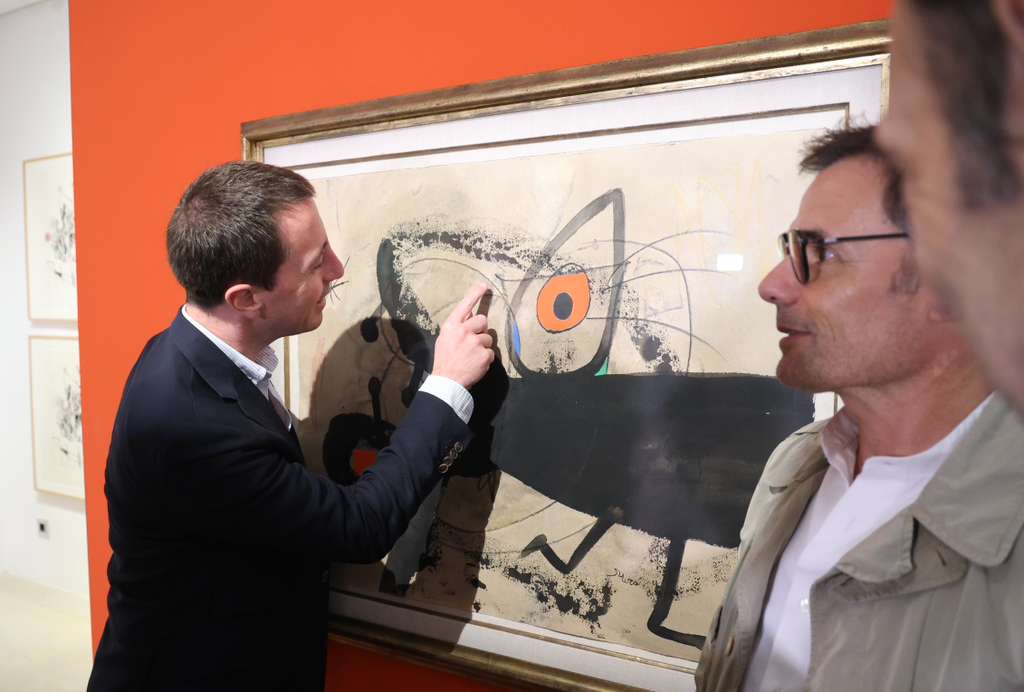 Presentació de l'exposició al Museu de Mallorca