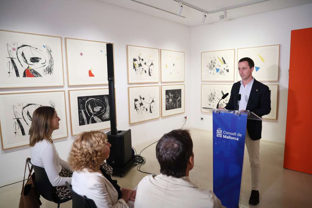 El president del Consell de Mallorca, Llorenç Galmés al Museu de Mallorca