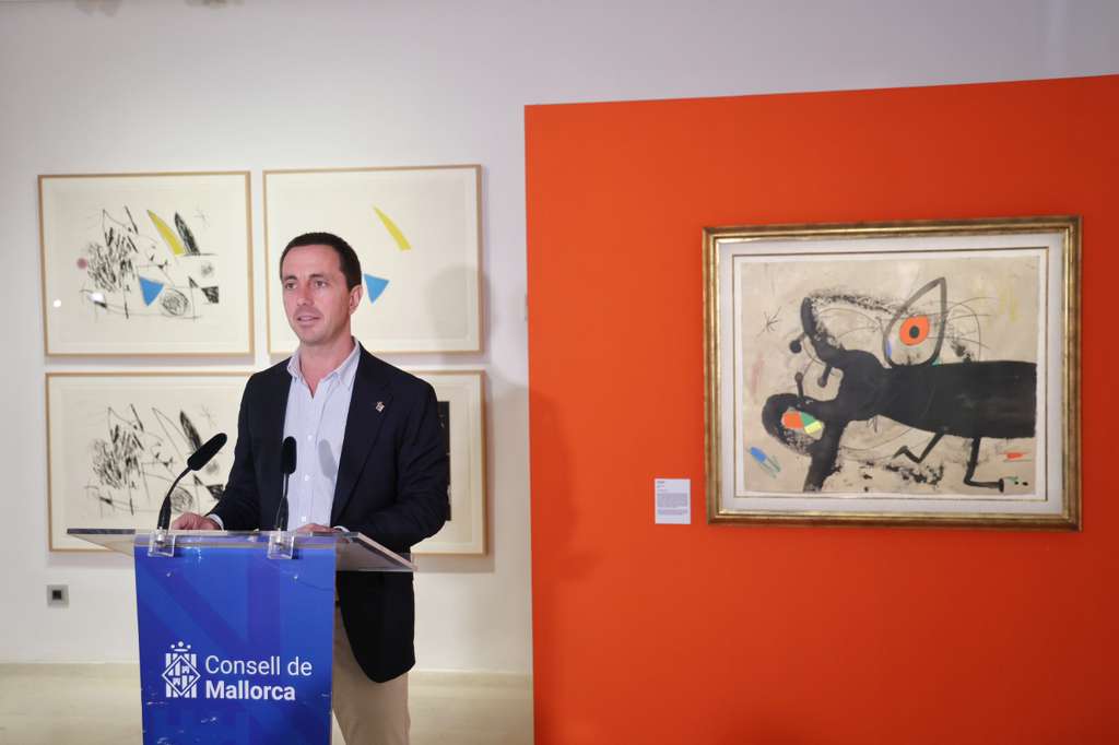 El president del Consell de Mallorca, Llorenç Galmés al Museu de Mallorca