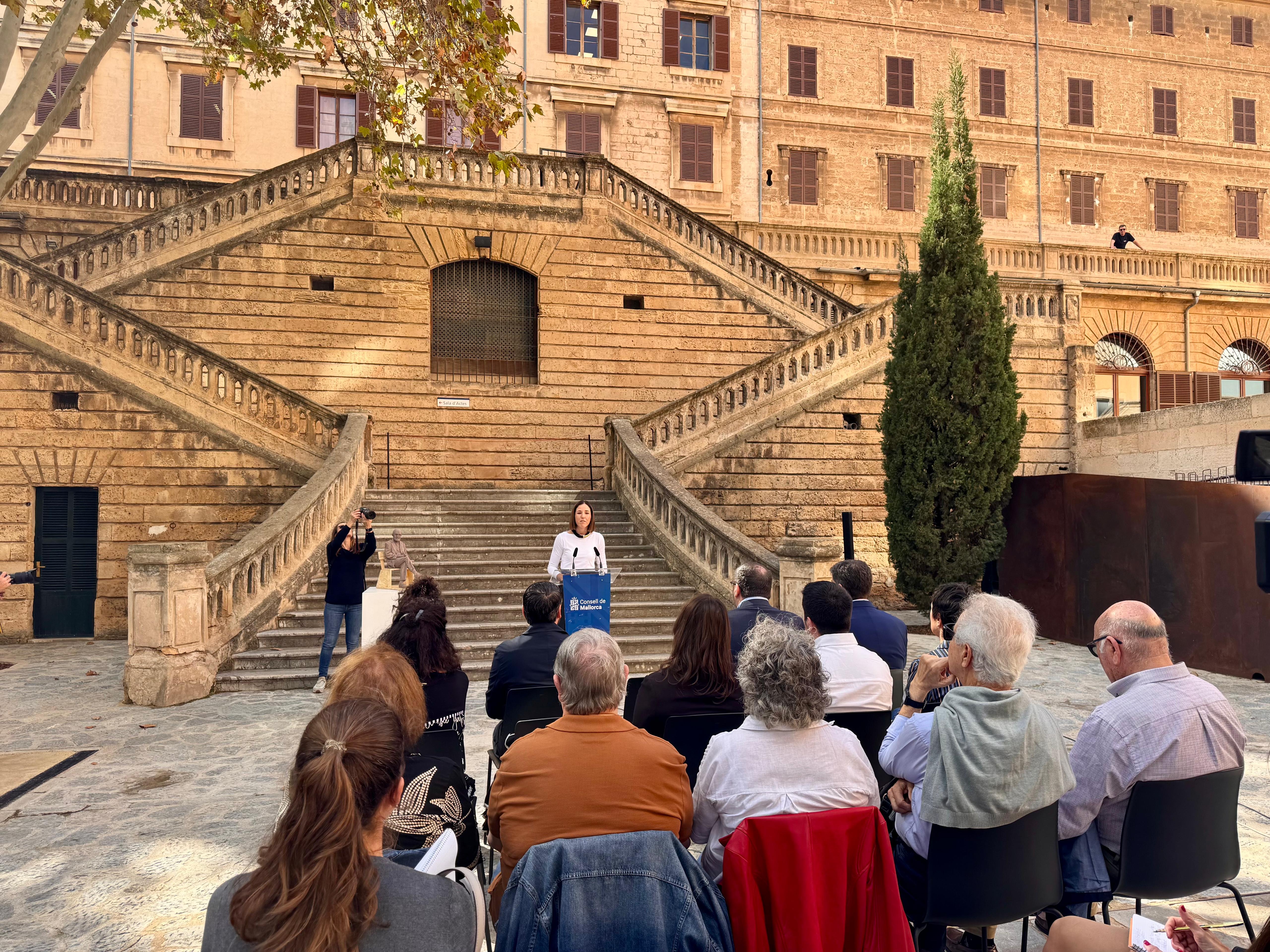 La vicepresidenta del Consell de Mallorca y consejera de Cultura y Patrimoni, Antònia Roca