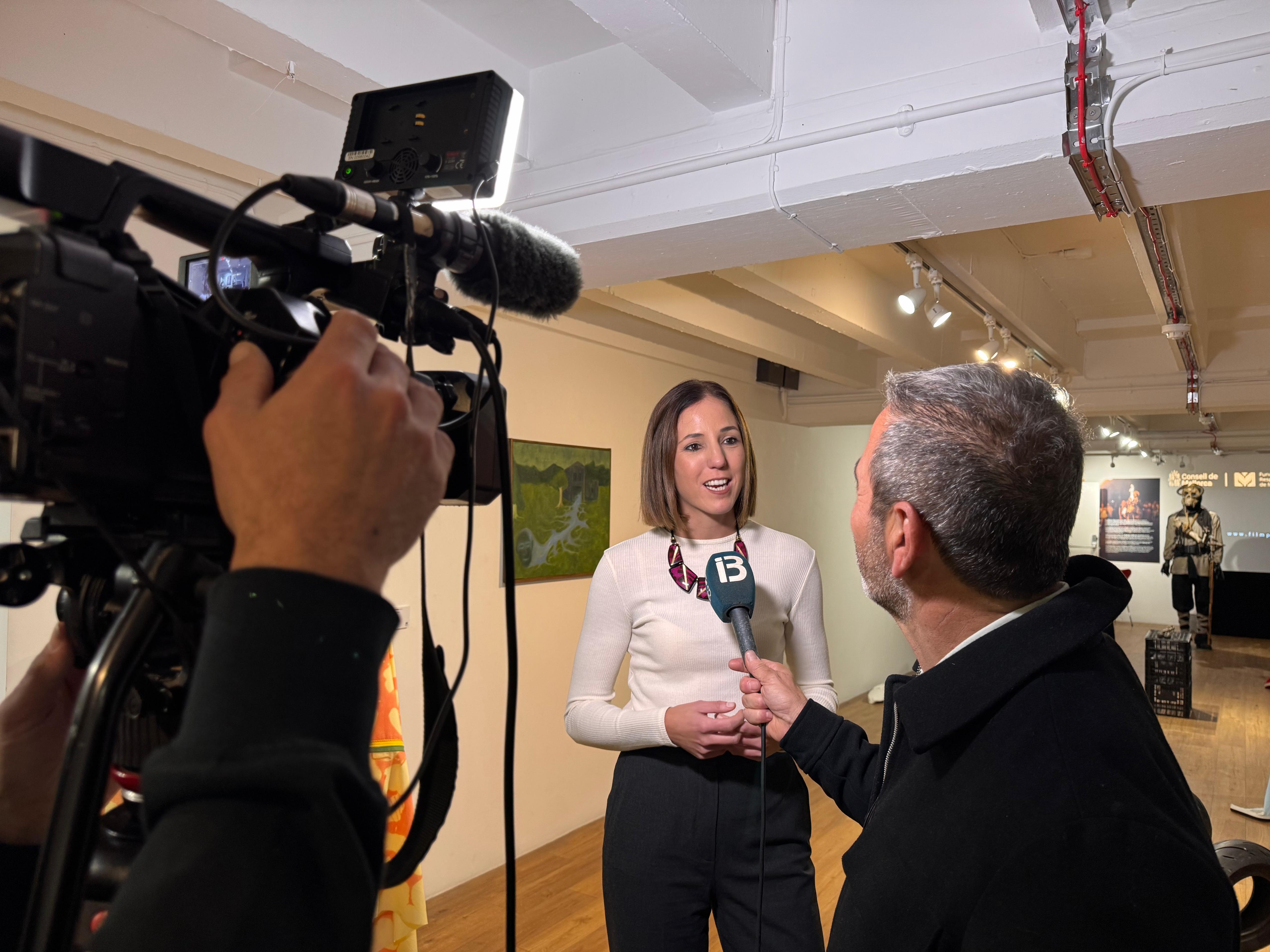 La vicepresidenta i consellera de Cultura i Patrimoni, Antònia Roca