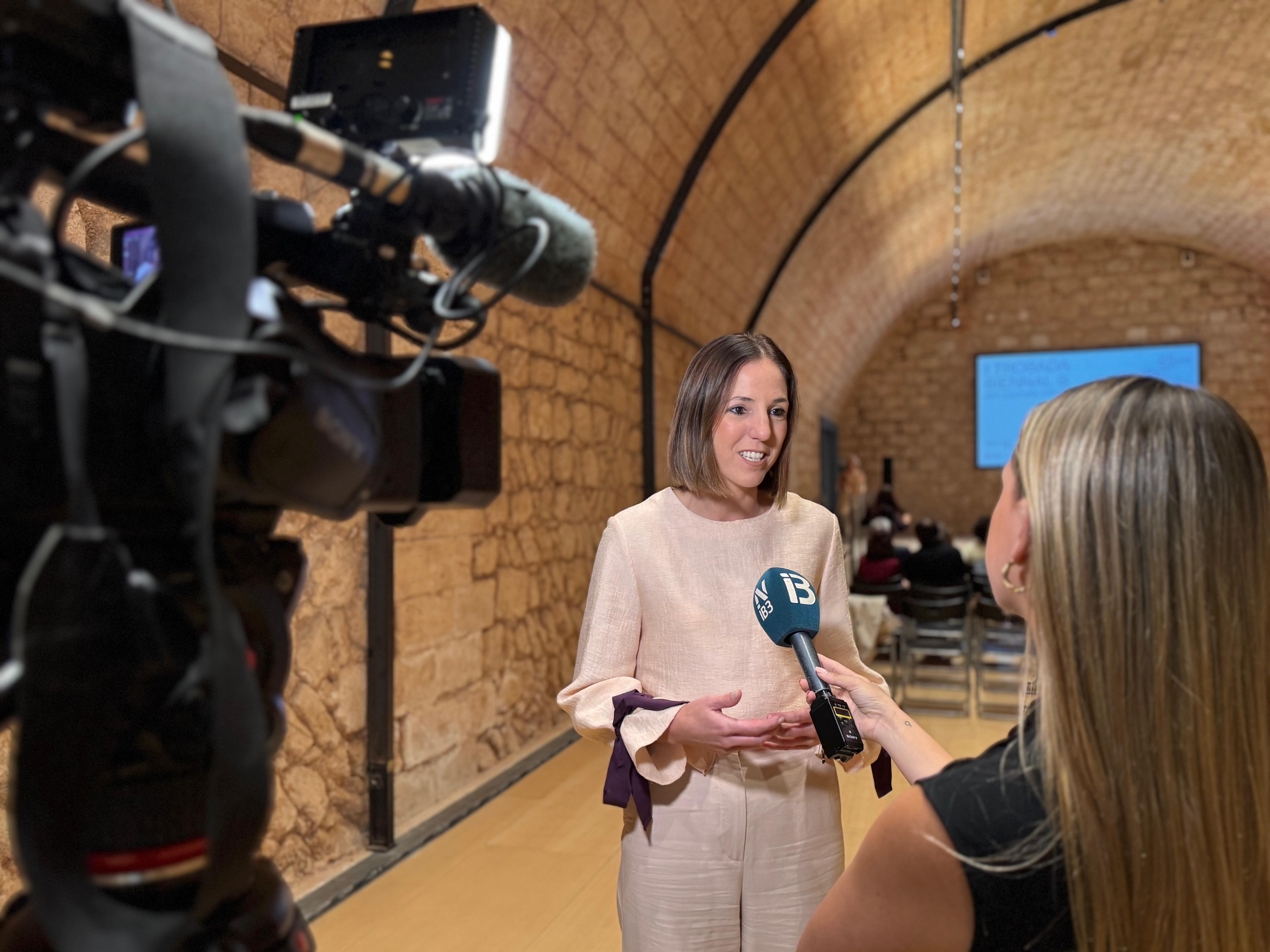 La vicepresidenta i consellera de Cultura i Patrimoni, Antònia Roca