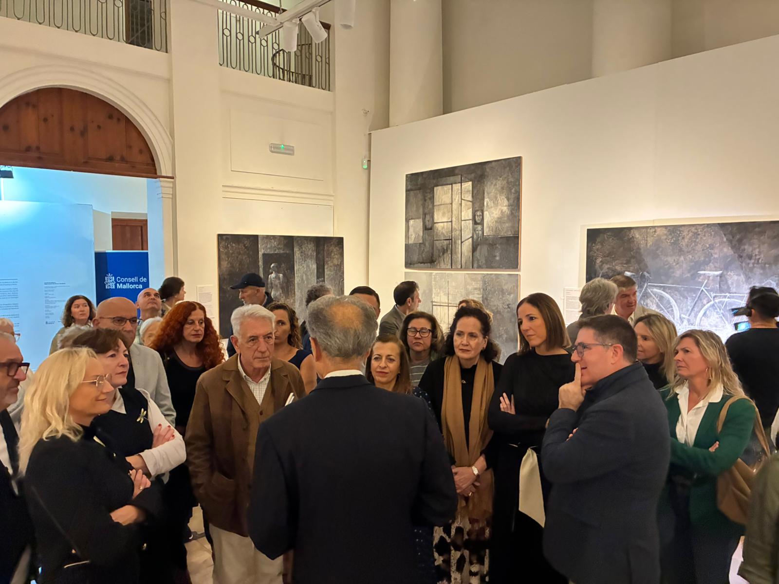 Inauguració de l'exposició «Set», de Pedro Cano