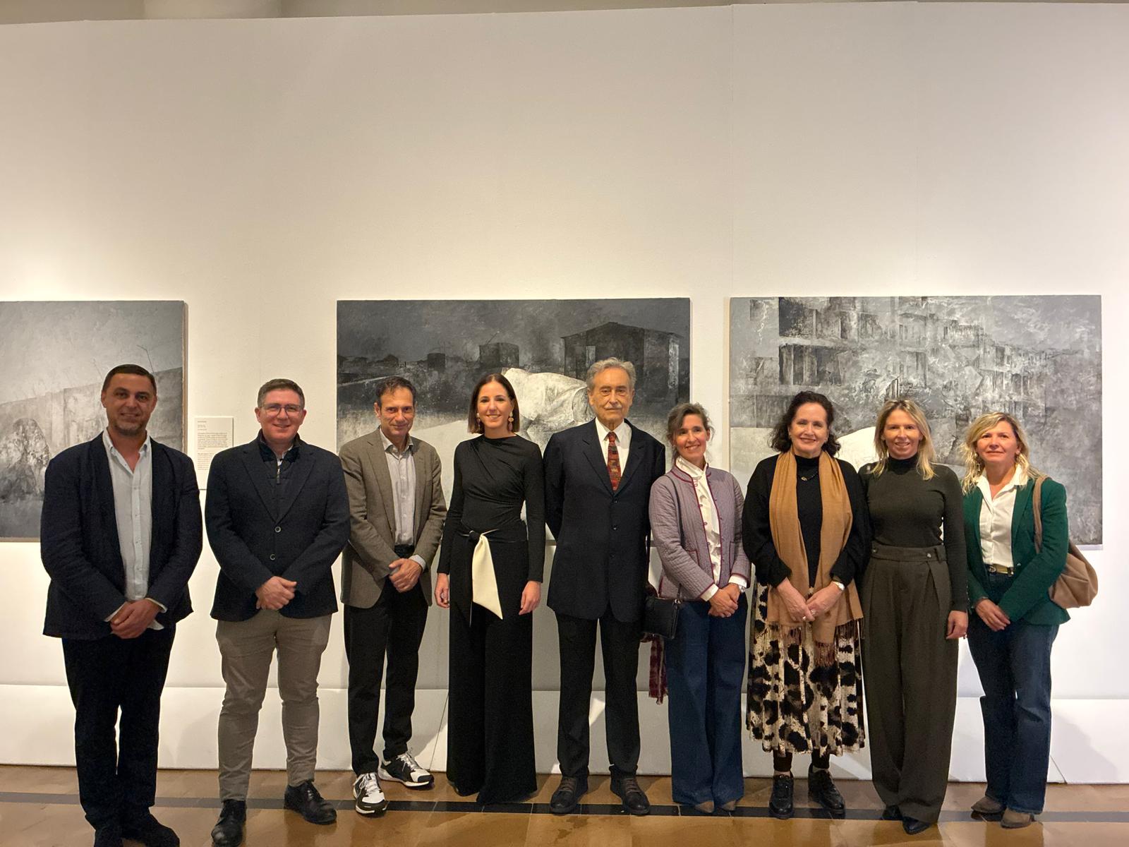 Inauguració de l'exposició «Set», de Pedro Cano