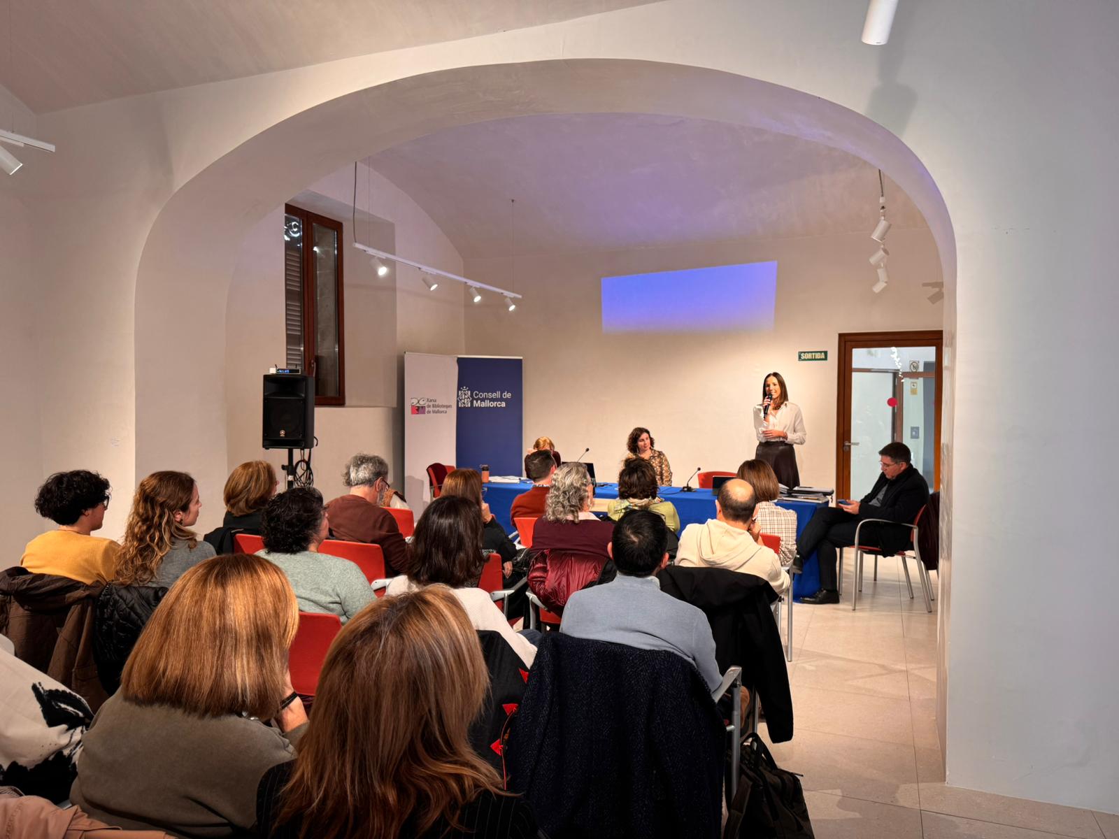 Reunió anual amb els bibliotecaris dels diferents municipis que formen part de la Xarxa de Biblioteques del Consell de Mallorca