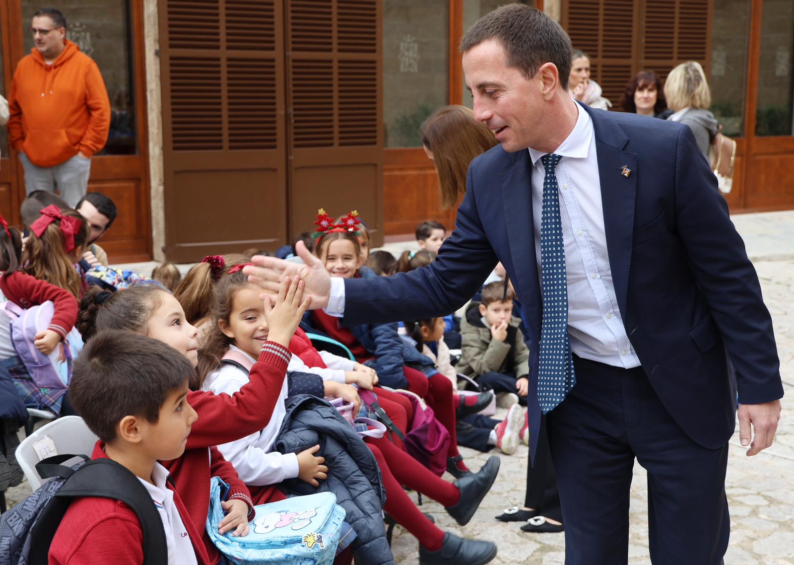 El Presidente del Consell de Mallorca, Llorenç Galmés