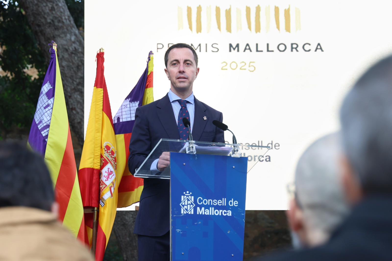 El presidente del Consell de Mallorca, Llorenç Galmés