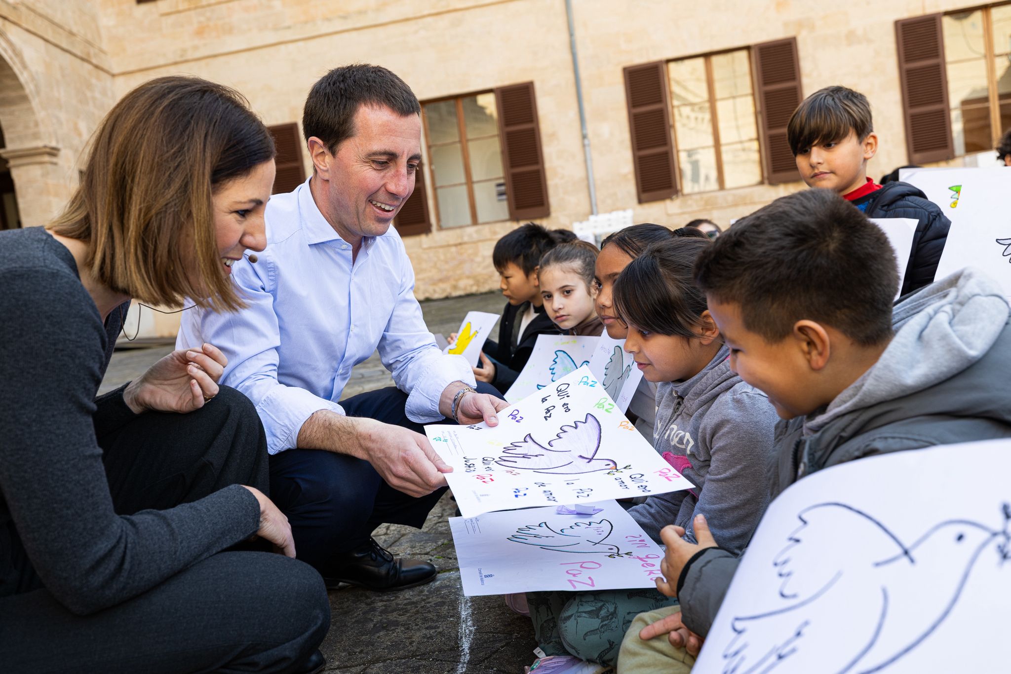 Celebració del Dia Escolar de la No-Violència i la Pau.