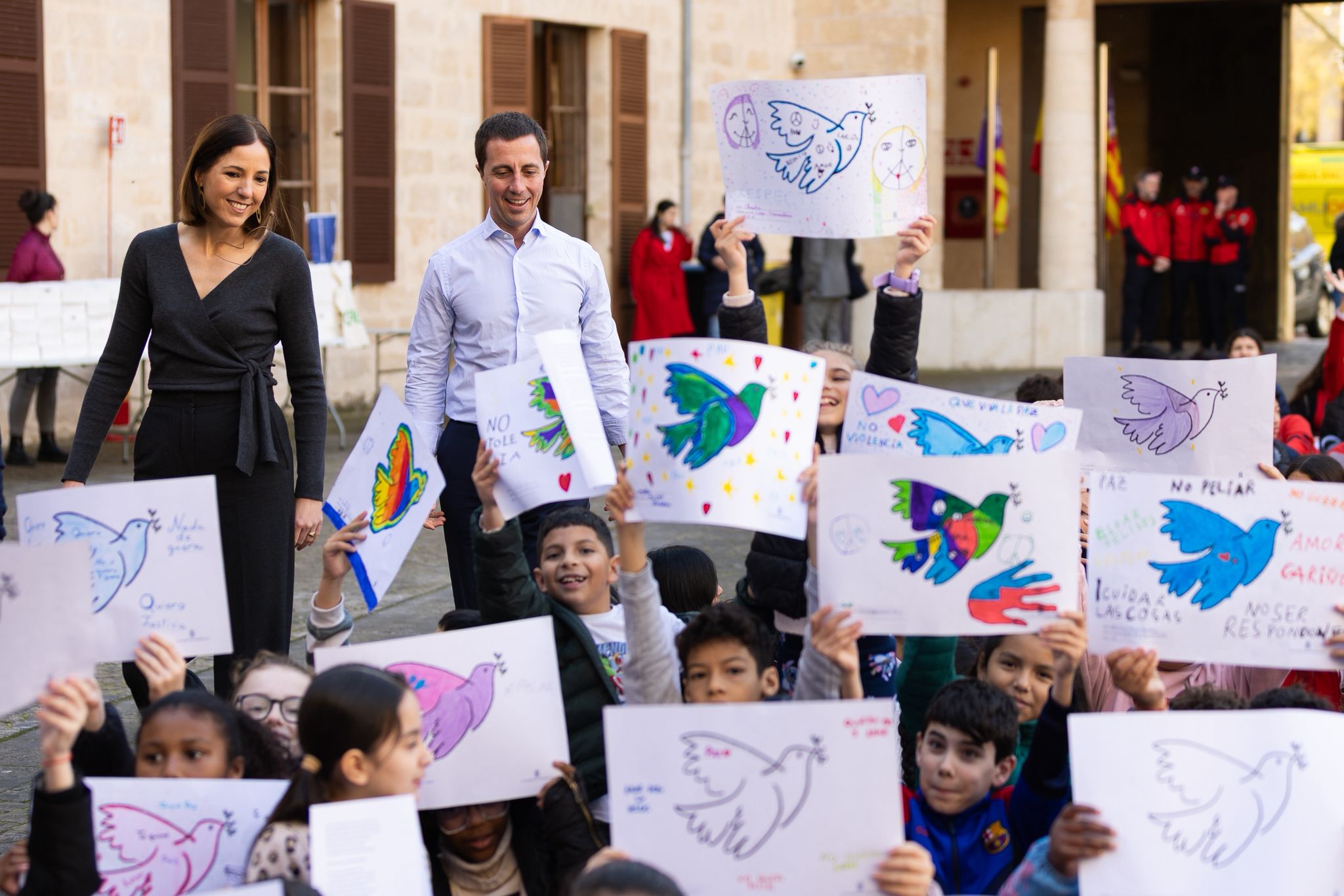 Celebració del Dia Escolar de la No-Violència i la Pau.