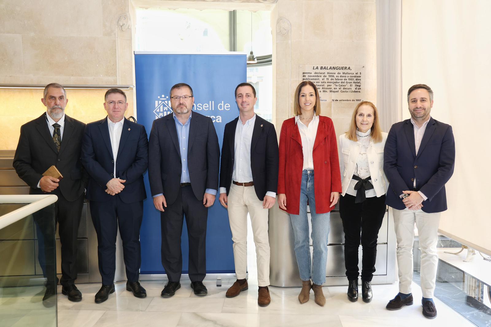 Acte de commemoració de la primera lectura pública de La Balanguera al Gran Hotel de Palma
