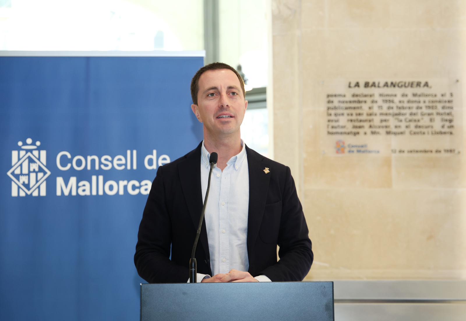 El presidente del Consell de Mallorca, Llorenç Galmés