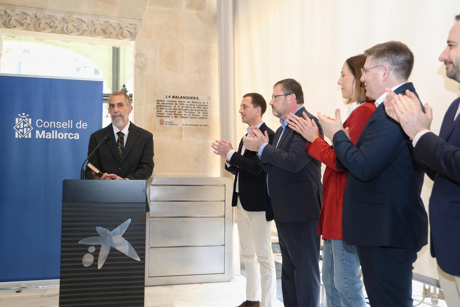 Acte de commemoració de la primera lectura pública de La Balanguera al Gran Hotel de Palma