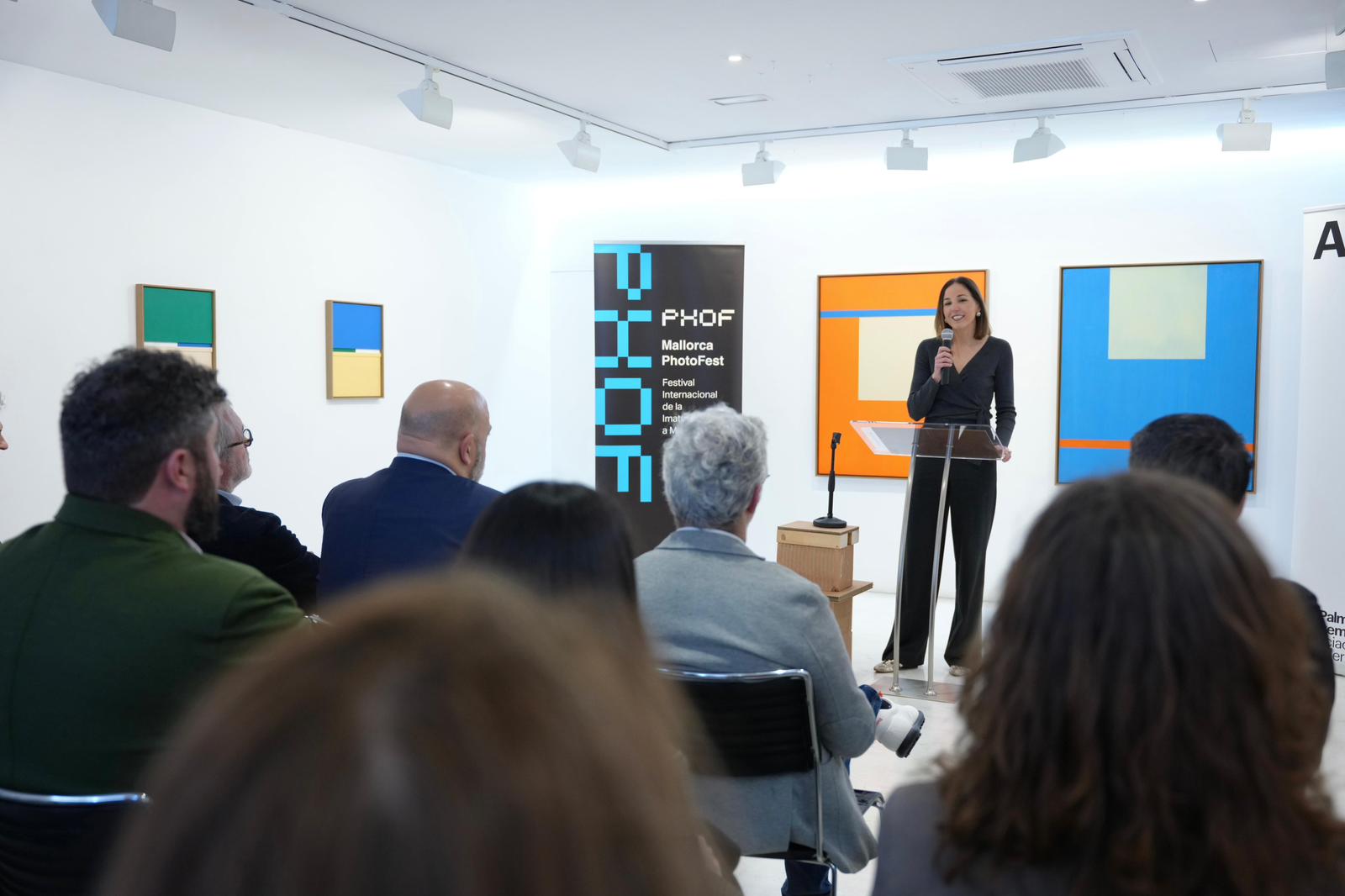 Presentació de la primera edició del PHOF – Mallorca PhotoFest, un nou festival internacional dedicat a la fotografia i a la imatge contemporània.