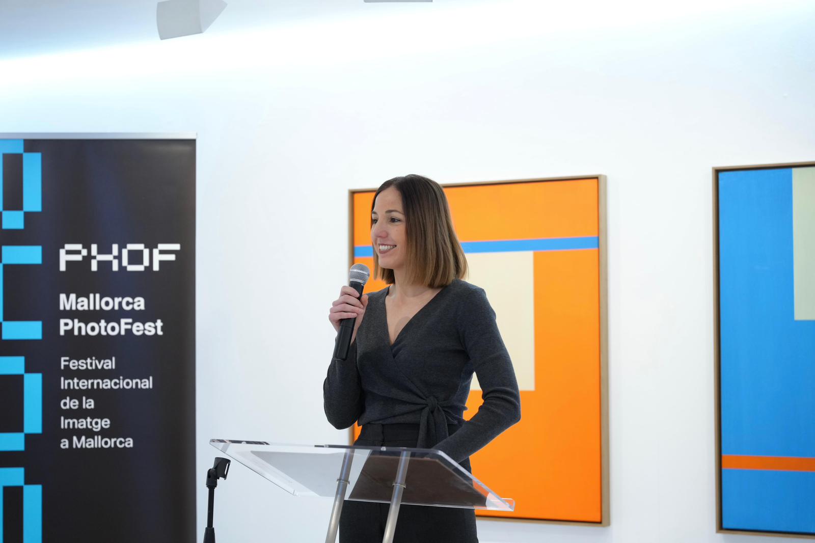 Presentació de la primera edició del PHOF – Mallorca PhotoFest, un nou festival internacional dedicat a la fotografia i a la imatge contemporània.