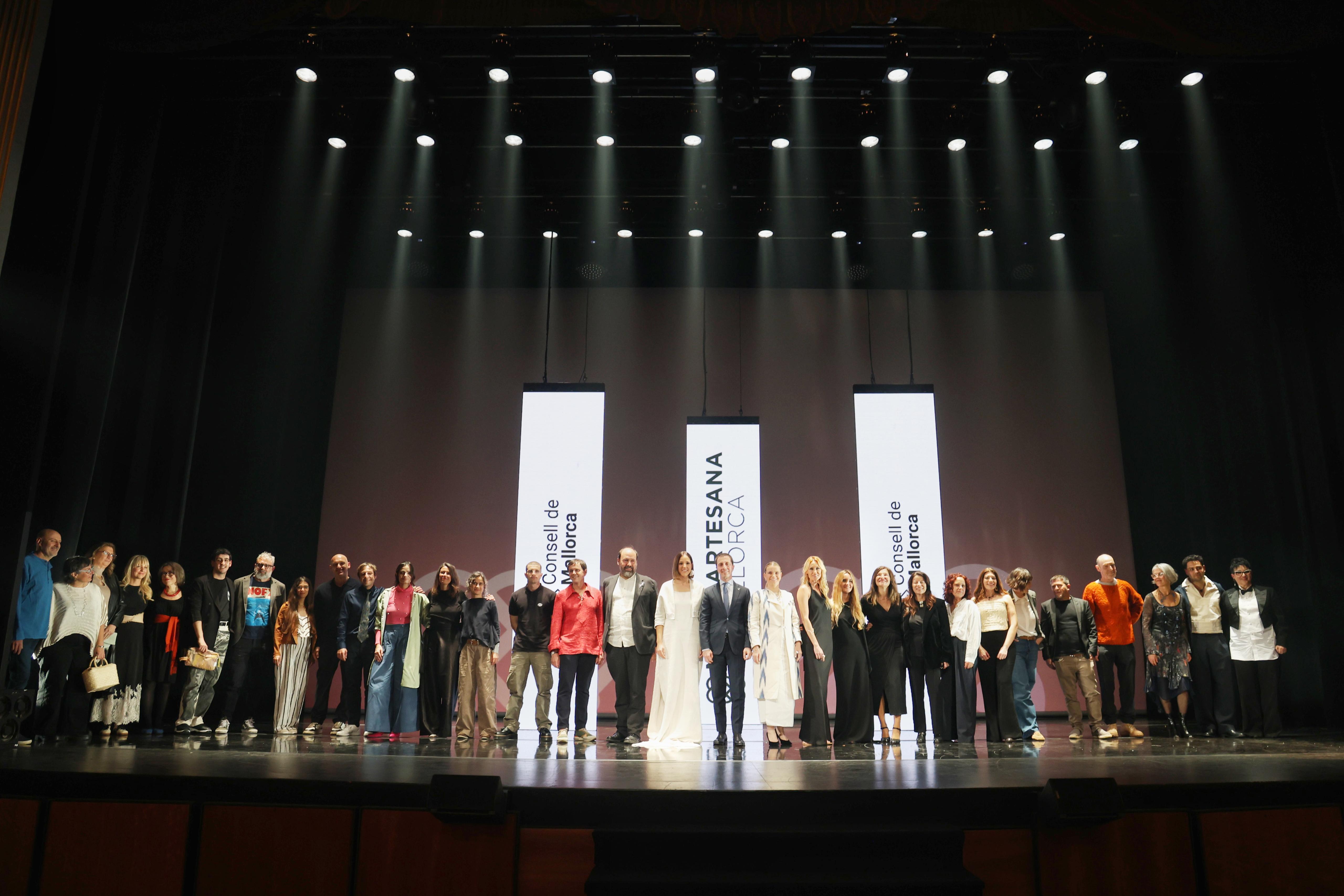 Gala Moda Artesana de Mallorca al Teatre Principal de Palma.