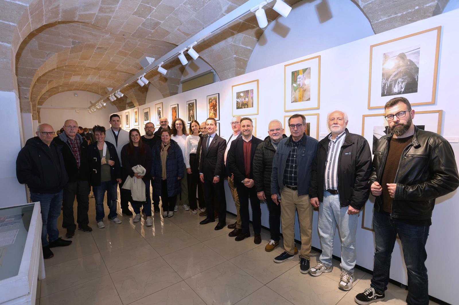  Inauguración de las dos exposiciones de Semana Santa en La Misericòrdia.