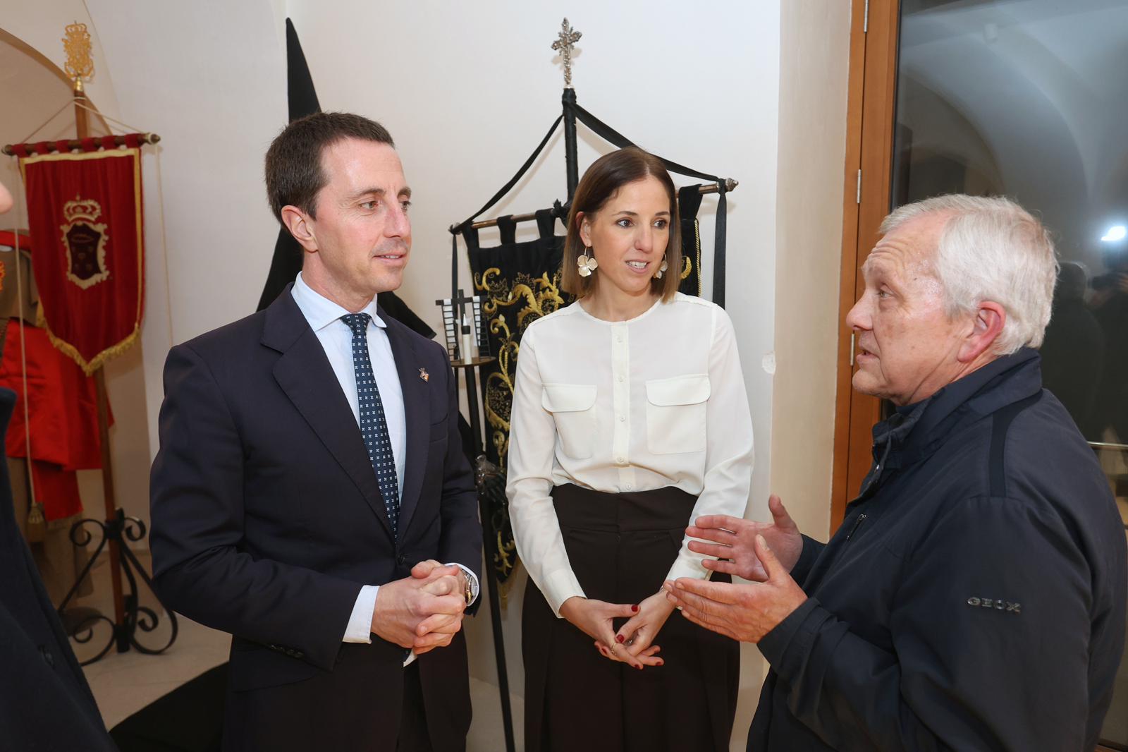  Inauguració de les dues exposicions de Setmana Santa a La Misericòrdia.