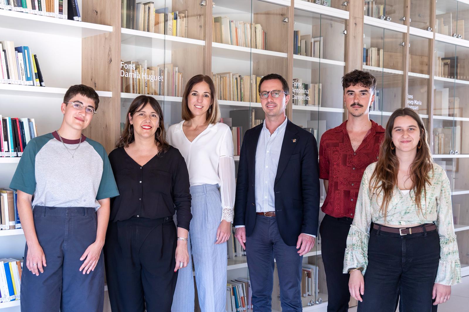  Residents de la primera estada de creació poètica 2026.